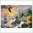 cross stitch pattern Seaside Light