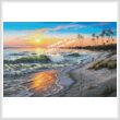 cross stitch pattern Setting Sun (Large)