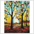 cross stitch pattern Tree Color Change (Large)