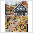 cross stitch pattern The Sunflower Inn (Large)