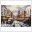 cross stitch pattern The Warmth of Small Town Living (Large)
