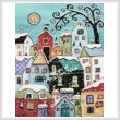 cross stitch pattern Winter City (Large)