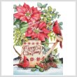 cross stitch pattern Christmas Watering Can (No Background)