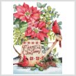 cross stitch pattern Christmas Watering Can Large (No BG)