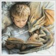 cross stitch pattern Dragon Tales 2 (Large)