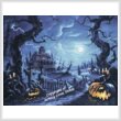 cross stitch pattern Fright Night (Large)