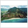 cross stitch pattern Kalepa Ridge, Kauai Hawaii (Large)