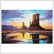 cross stitch pattern Mini Arizona Wilderness