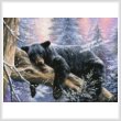 cross stitch pattern Time to Hibernate (Large)