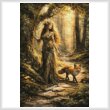 cross stitch pattern Dryad