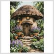 cross stitch pattern Little Mushroom House (Large)