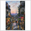 cross stitch pattern Mini After the Rain in Paris
