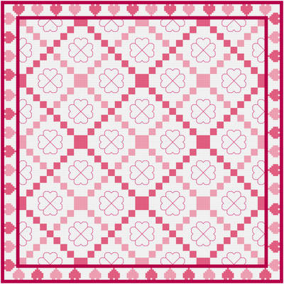 cross stitch pattern The Path of Love