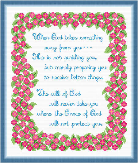 cross stitch pattern Chance for Better Things
