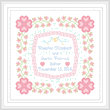 cross stitch pattern WithThis Ring Sampler