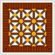 cross stitch pattern Wood Over Glass