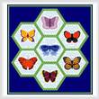 cross stitch pattern Butterflies