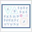 cross stitch pattern Fancy Monograms / Sampler