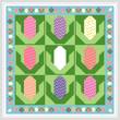 cross stitch pattern Hyacinths