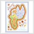cross stitch pattern Autumn Fairy