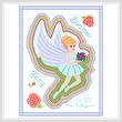cross stitch pattern Summer Fairy