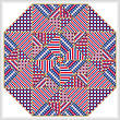 cross stitch pattern Boldly Go