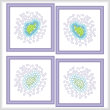 cross stitch pattern Two Sets of Turtle Images