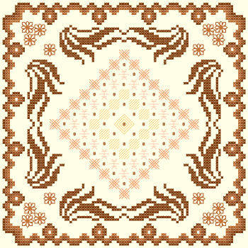 cross stitch pattern Fantasia  2