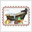 cross stitch pattern Bath Tub Collection Witches Brew