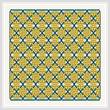 cross stitch pattern Celtic Diamond Pillow