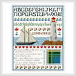 cross stitch pattern Nova Scotia Sampler