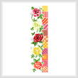 cross stitch pattern Roses and Quilts