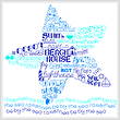 cross stitch pattern Let's Live by the Sea