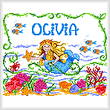 cross stitch pattern Once Upon a Mermaid