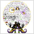 cross stitch pattern Let's Be Magical