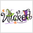 cross stitch pattern Wicked Naughty or Nice
