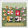 cross stitch pattern B-a-a-a-ttle of Hastings