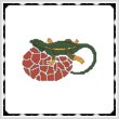 cross stitch pattern Arizona Lizard