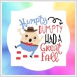 cross stitch pattern Nursery Rhyme - Humpty Dumpty
