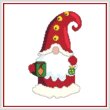 cross stitch pattern Christmas Gnome - Mug and Ornament