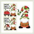 cross stitch pattern A Year Of Gnomes - SEPTEMBER