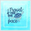 cross stitch pattern Beach Inspirational - Travel Your Pace