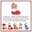 cross stitch pattern Christmas Stocking - Santa Claus